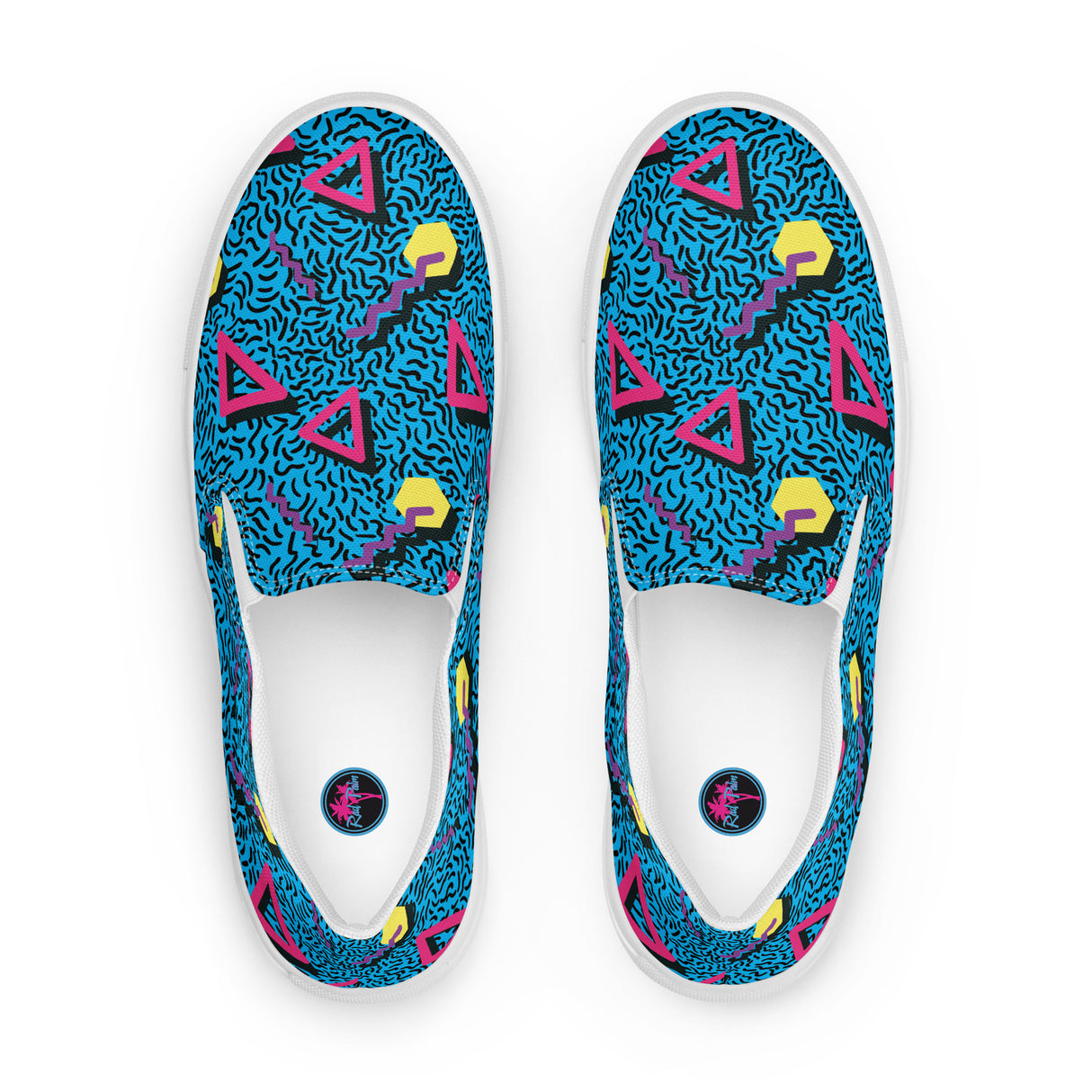 Zapatos de lona sin cordones para hombre Rad Palm 1985 en color azul