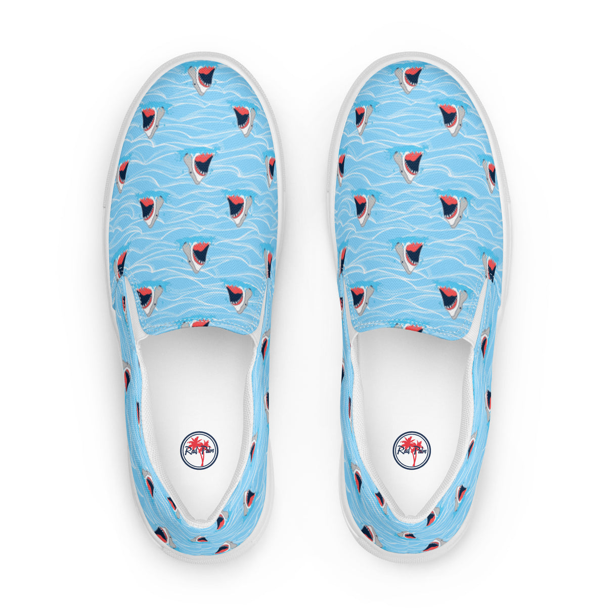 Zapatos de lona sin cordones Rad Palm Shark Bait para hombre