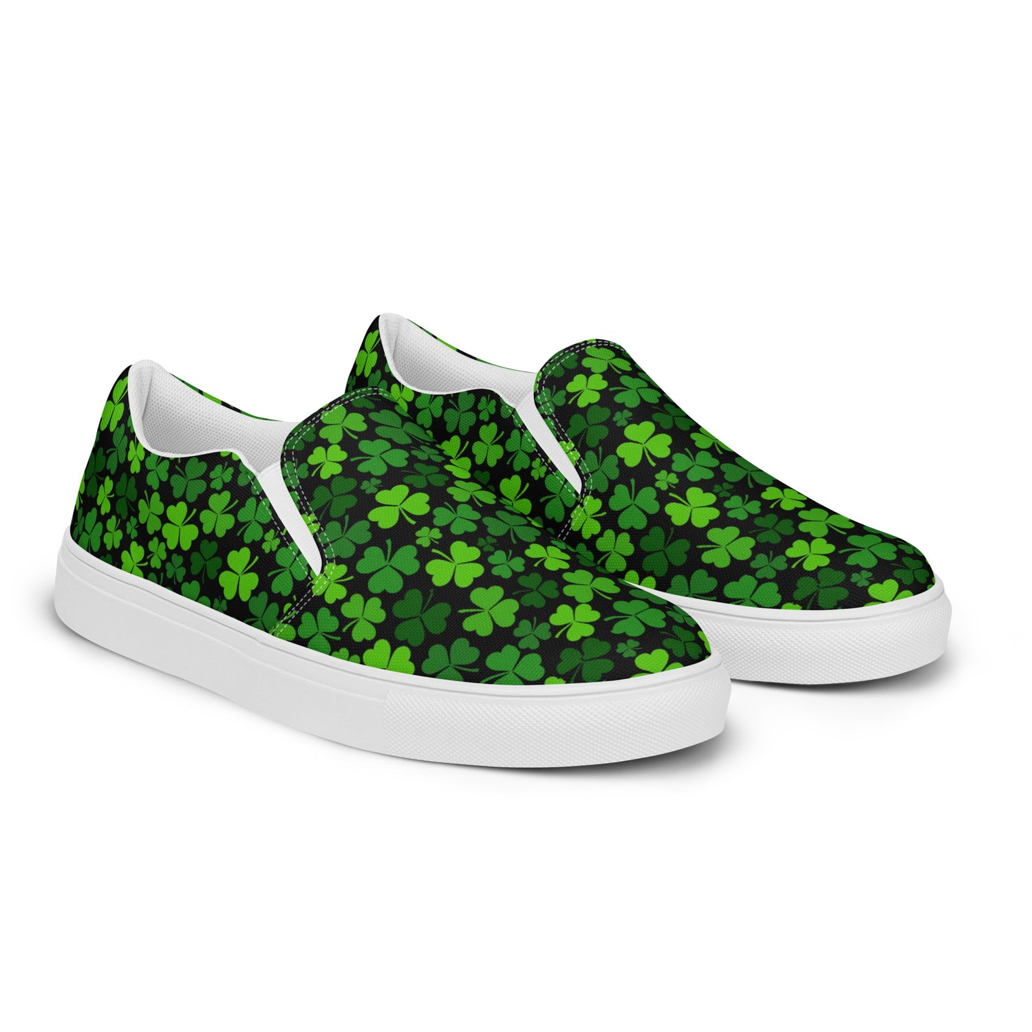 Zapatos de lona sin cordones para hombre con motivo del Día de San Patricio de Rad Palm