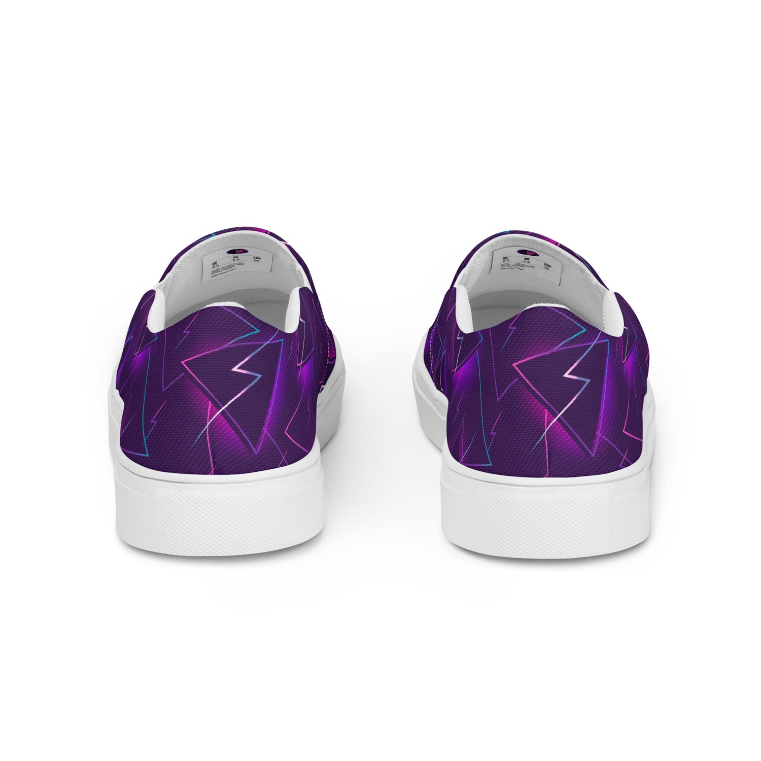 Zapatillas de lona sin cordones para mujer Rad Palm Skate Night