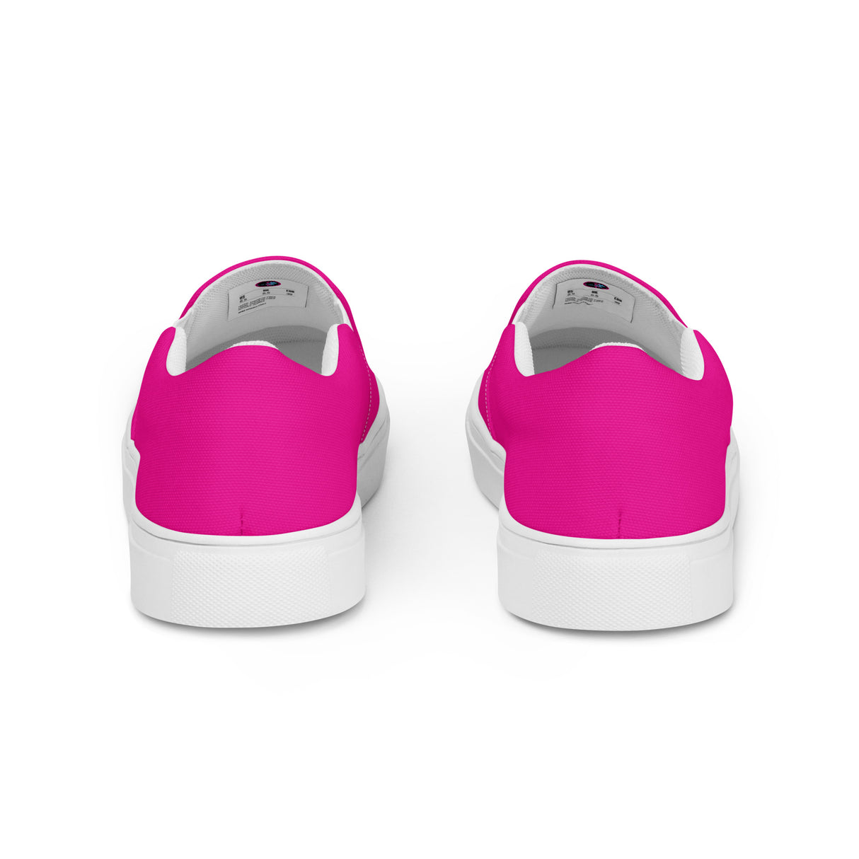 Zapatos de lona sin cordones para mujer en color rosa Rad Palm