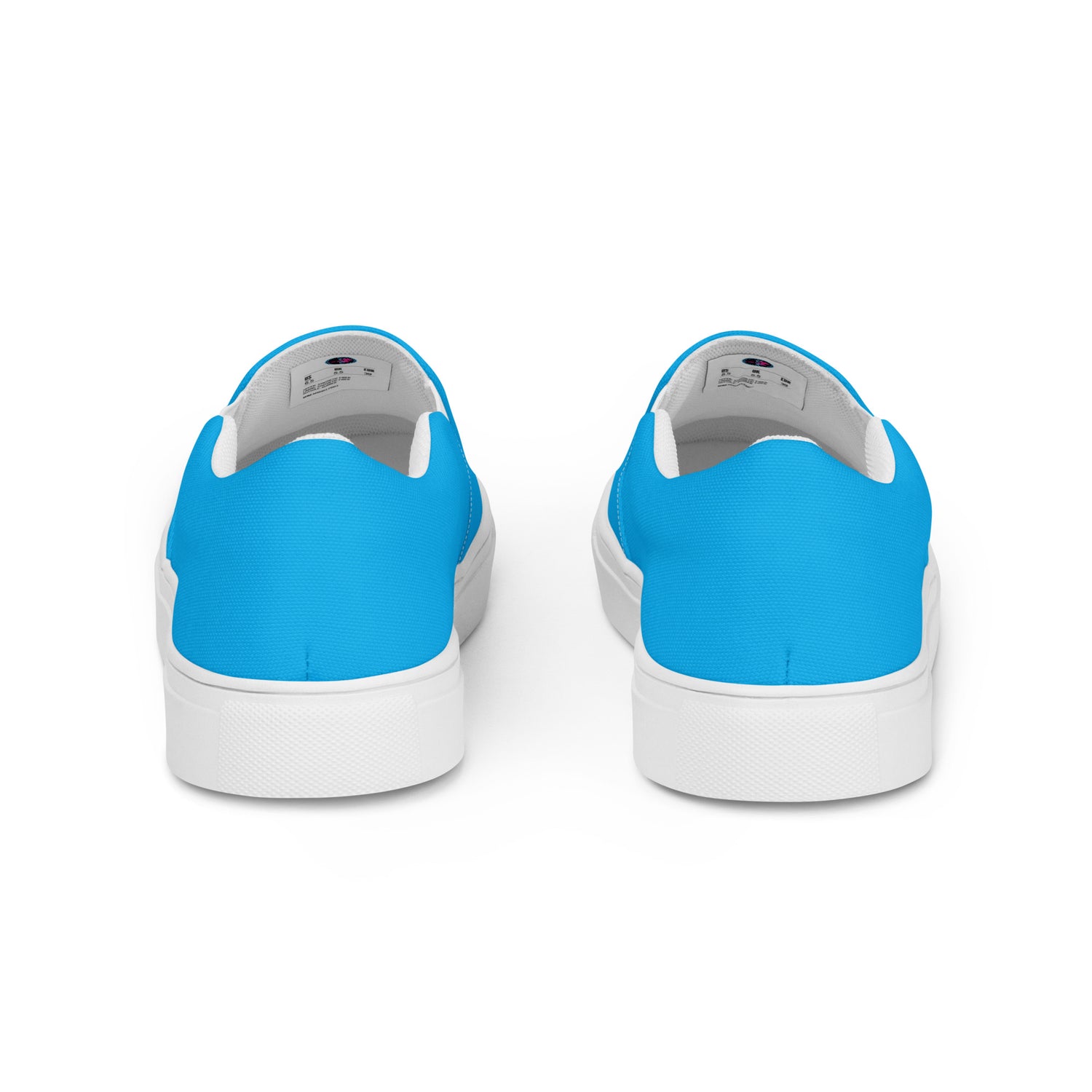Zapatos de lona sin cordones para mujer en color azul Rad Palm