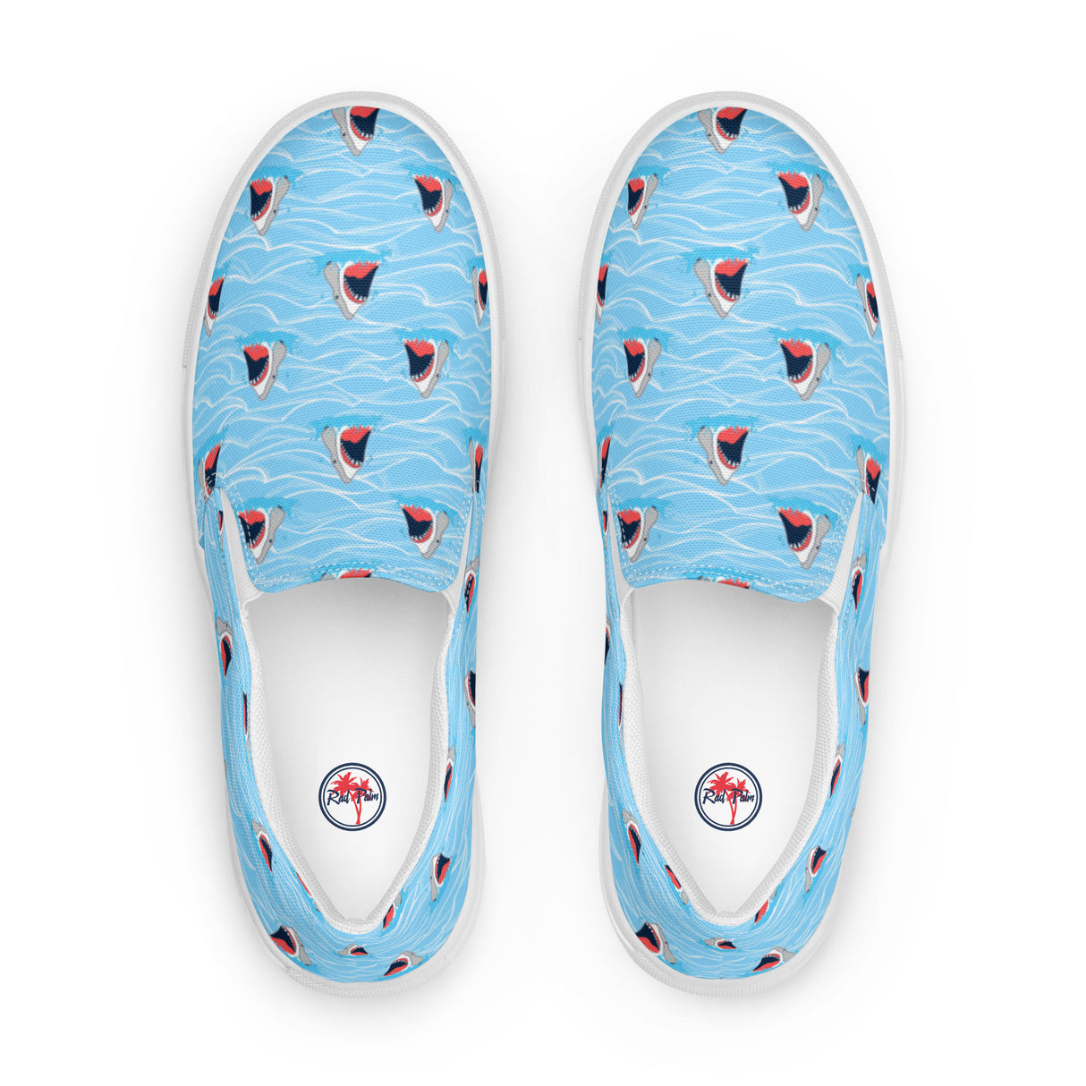 Zapatos de lona sin cordones para mujer Shark Bait de Rad Palm