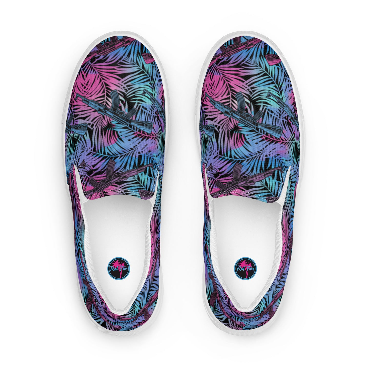 Zapatillas de lona sin cordones Rad Palm AK Madness para mujer