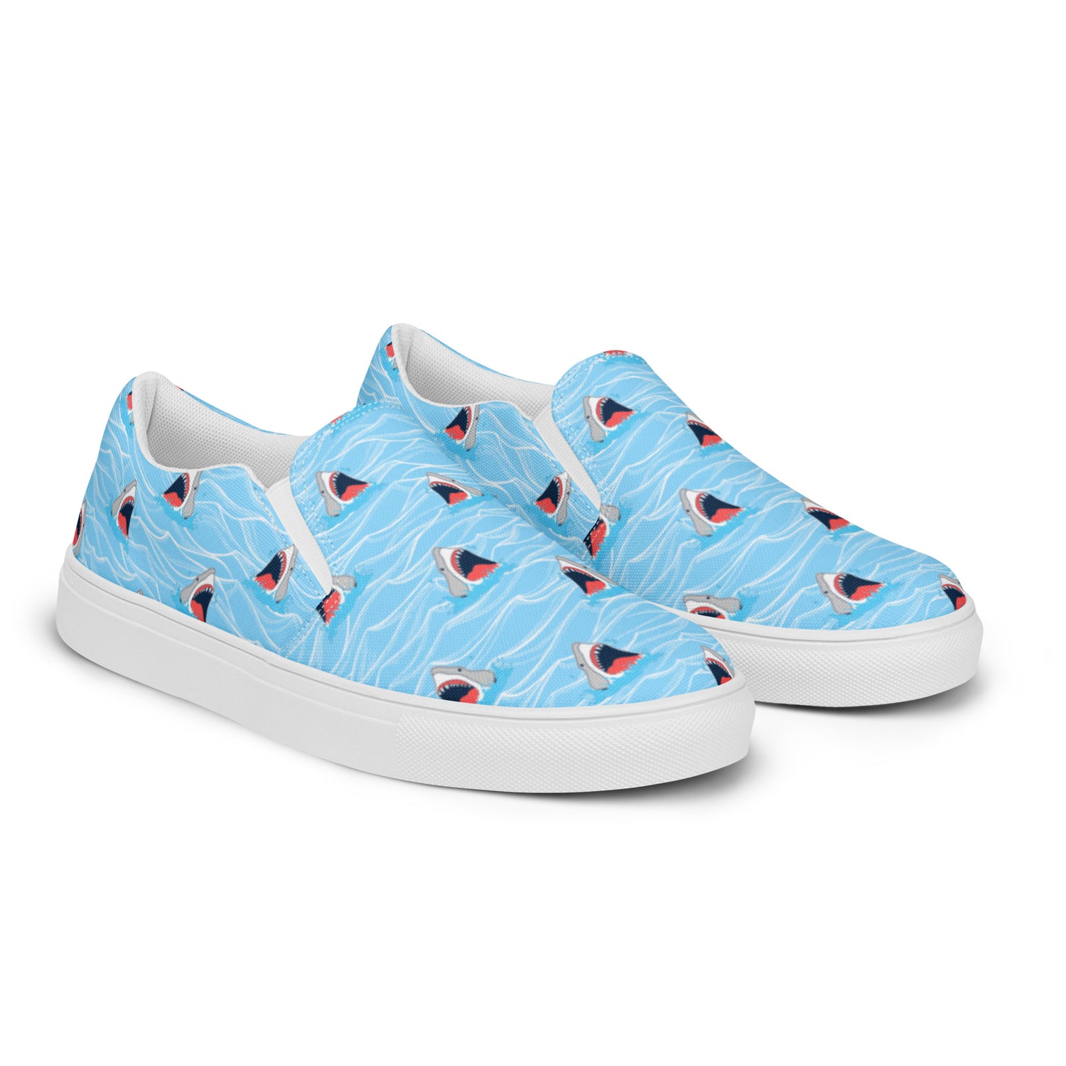 Zapatos de lona sin cordones para mujer Shark Bait de Rad Palm