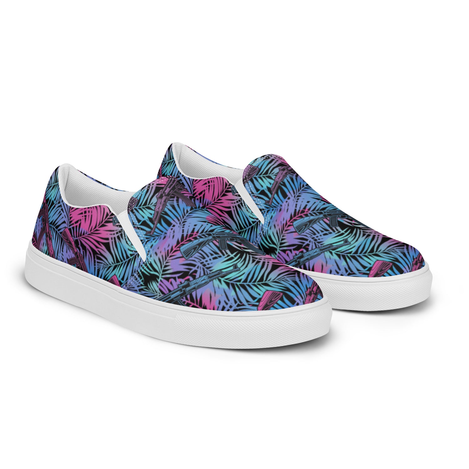 Zapatillas de lona sin cordones Rad Palm AK Madness para mujer
