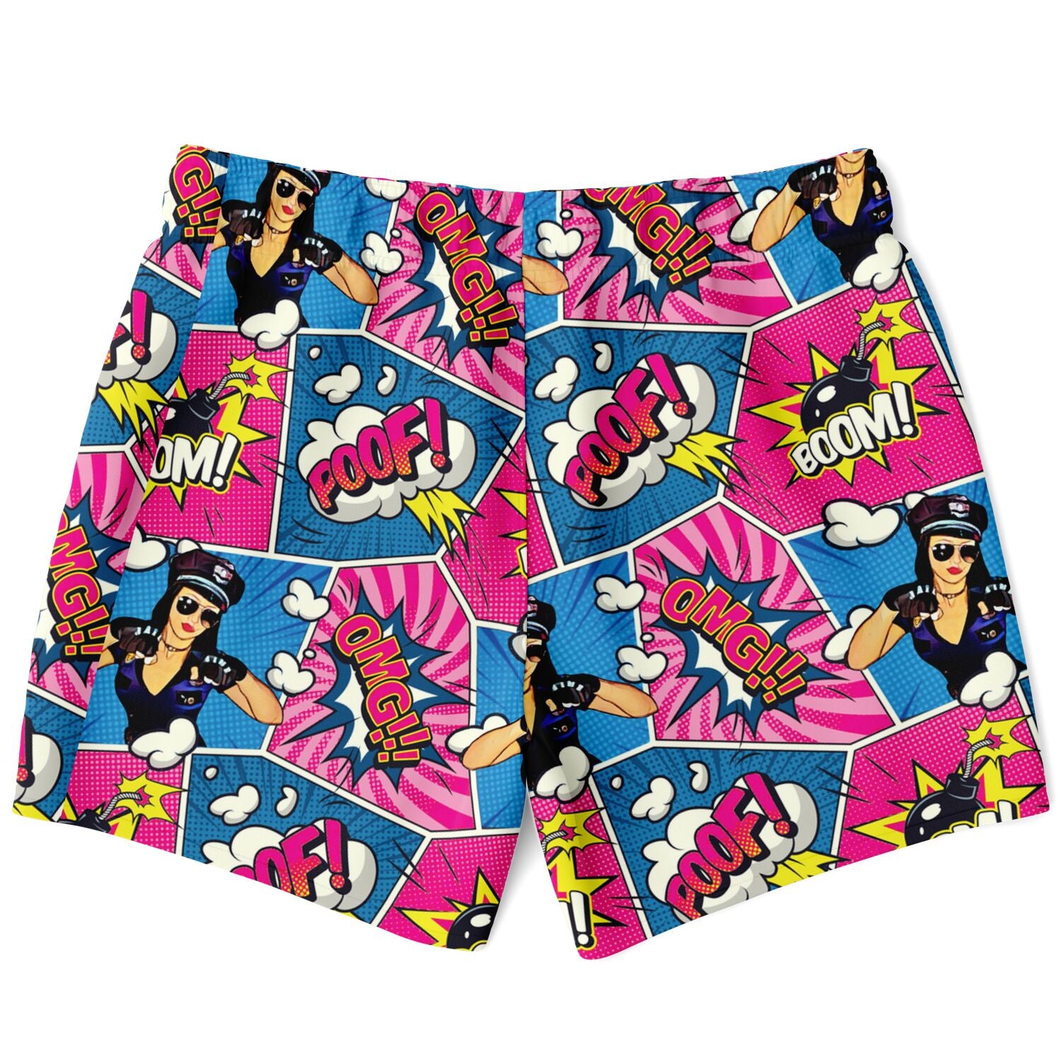 Here Comes The Boom! Swim Trunks