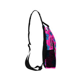 Bolso bandolera Hibiscus de gran capacidad