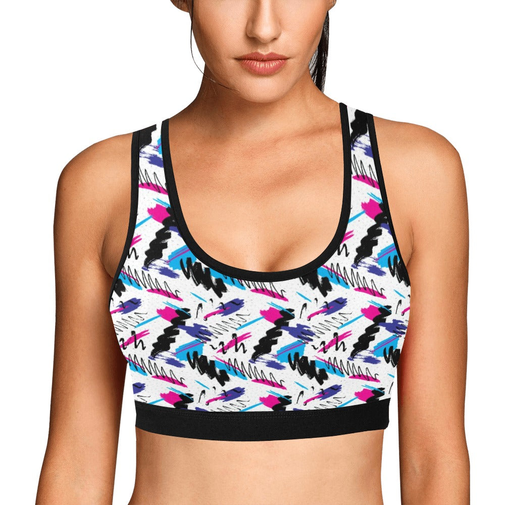 1986 Women's Yoga Sports Bra