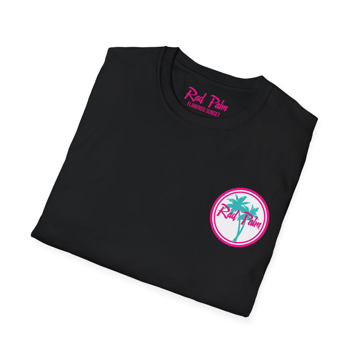 Flamingo Sunset Unisex Softstyle T-Shirt