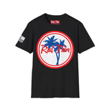 Camiseta unisex de estilo suave con el logotipo de Rad Palm