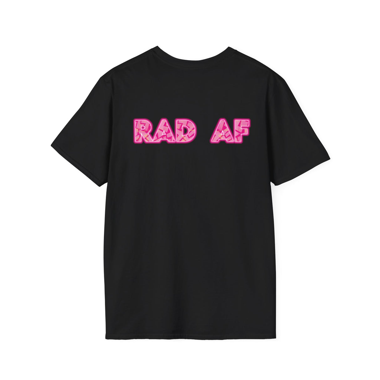 Camiseta unisex de estilo suave con diseño de escorpión y limonada rosa de RAD AF