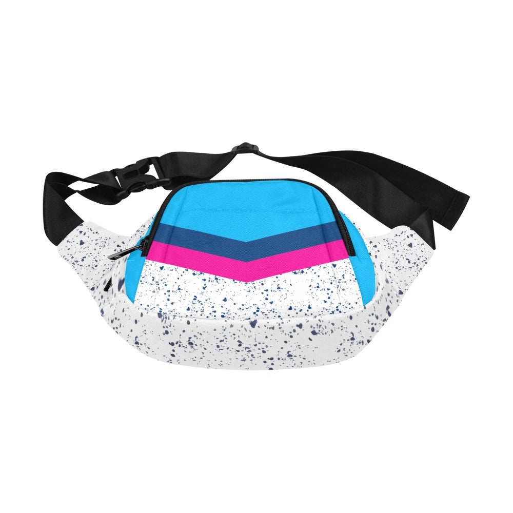 Bottoms Up Blue Fanny Pack