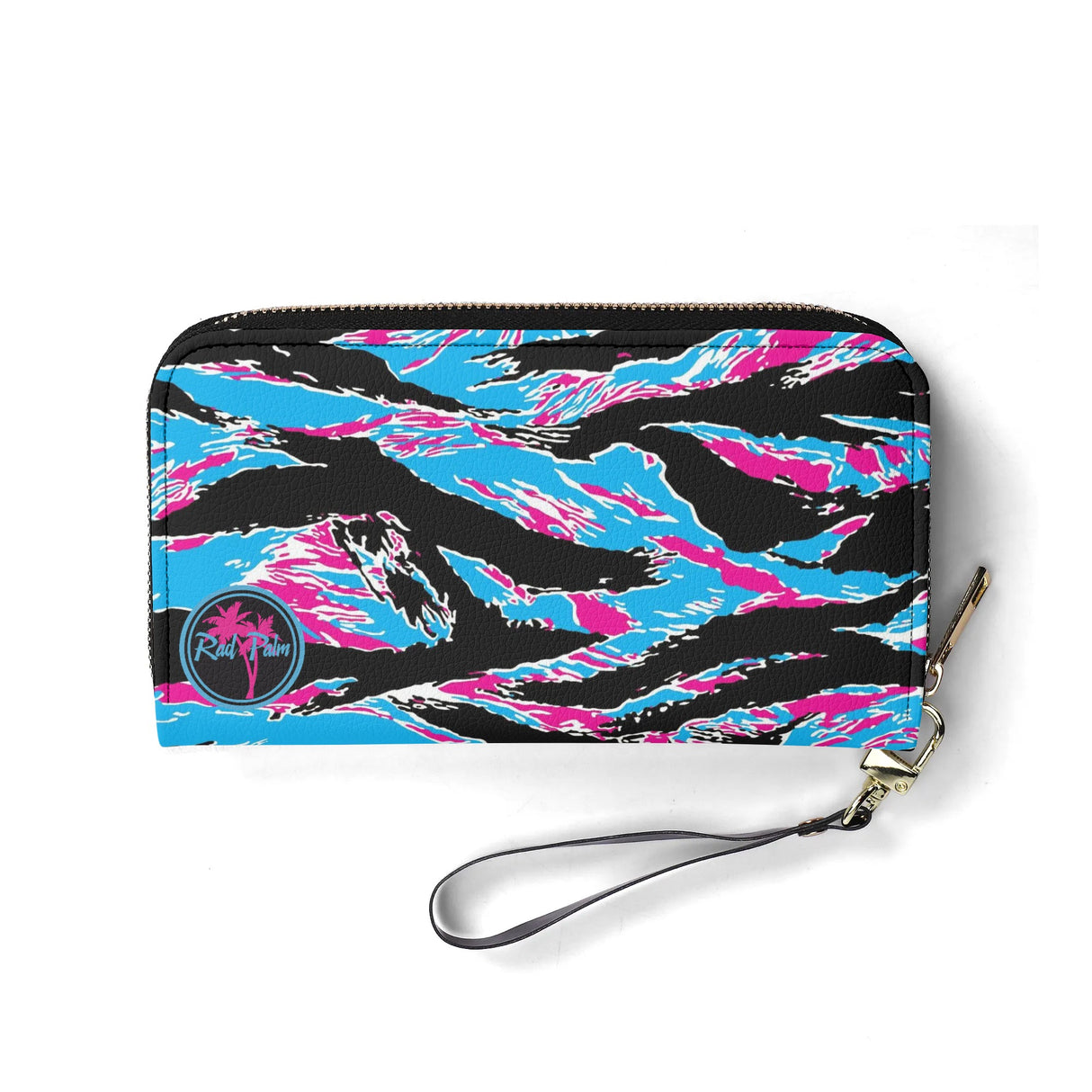 Miami Tiger Stripe PU Leather Wallet