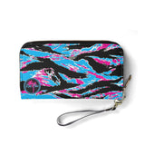 Miami Tiger Stripe PU Leather Wallet