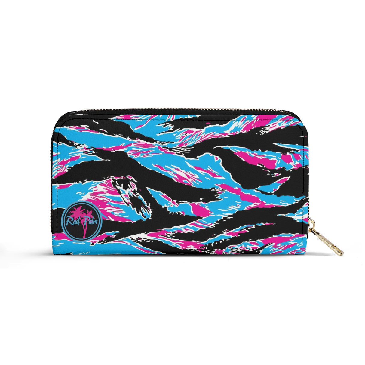 Miami Tiger Stripe PU Leather Wallet