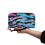 Miami Tiger Stripe PU Leather Wallet