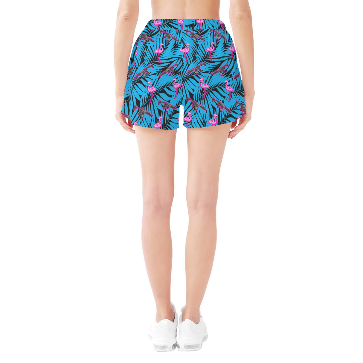 Pantalones cortos casuales de playa para mujer Frontline Flamingo Dark