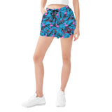 Pantalones cortos casuales de playa para mujer Frontline Flamingo Dark