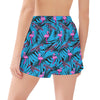 Frontline Flamingo Dark Womens Casual Beach Shorts