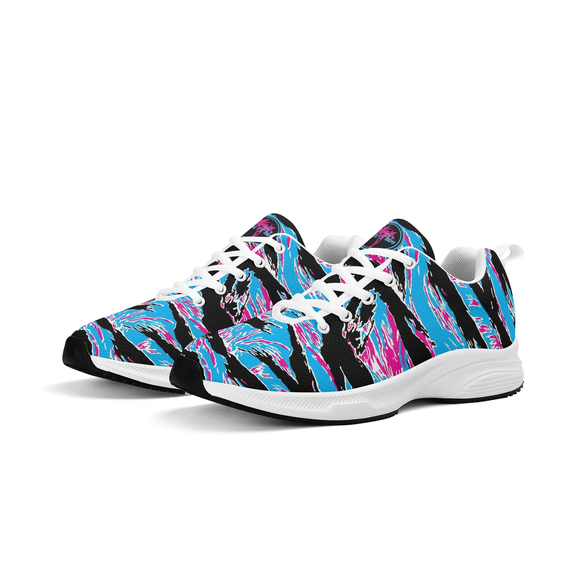 Miami Tiger Stripe Running Shoes