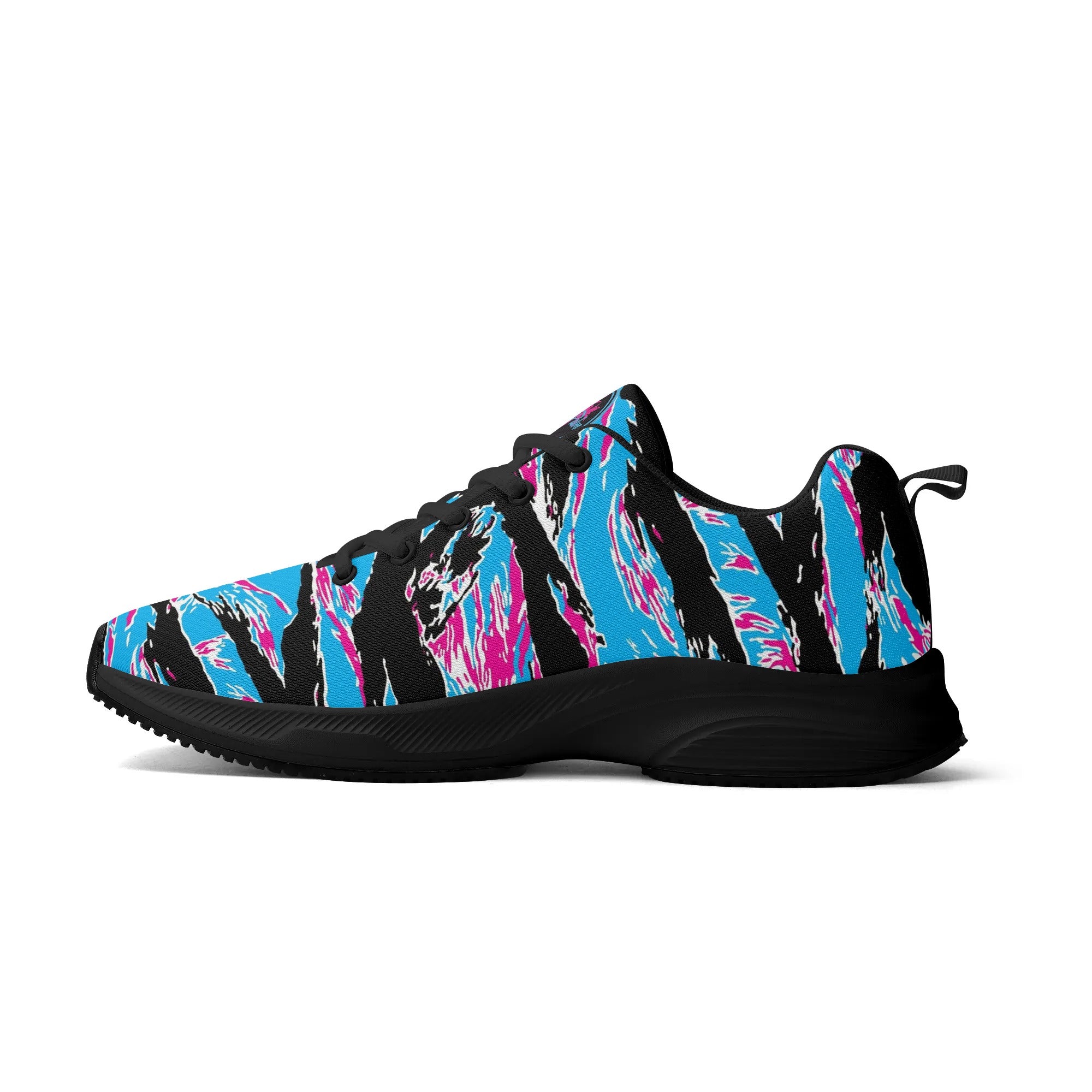 Miami Tiger Stripe Running Shoes