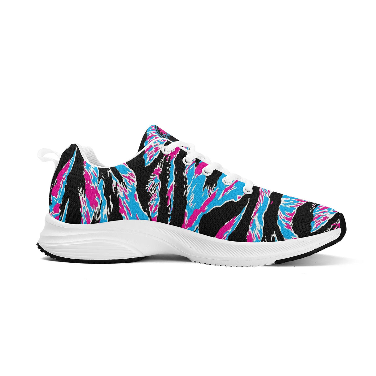 Miami Tiger Stripe Running Shoes