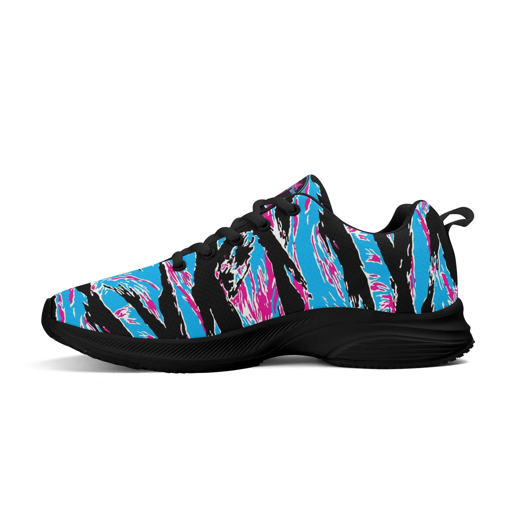 Miami Tiger Stripe Running Shoes