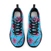 High Capacity Hibiscus Blue Running Shoes