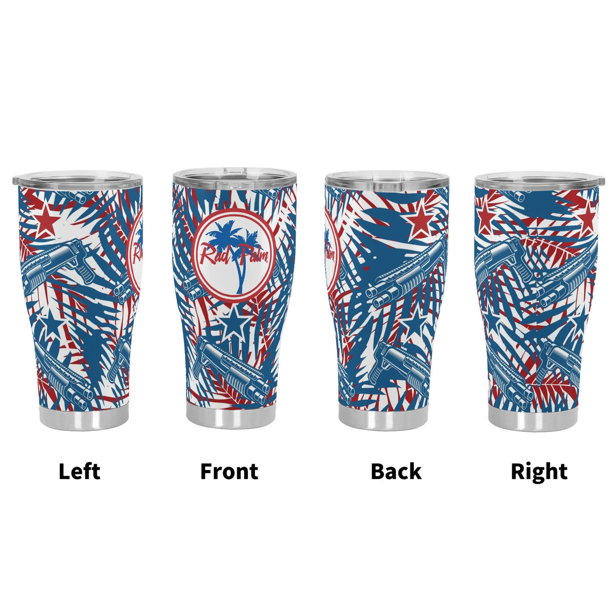 3D Personalized Stainless Steel Tumbler 30oz Printed Cup Gift