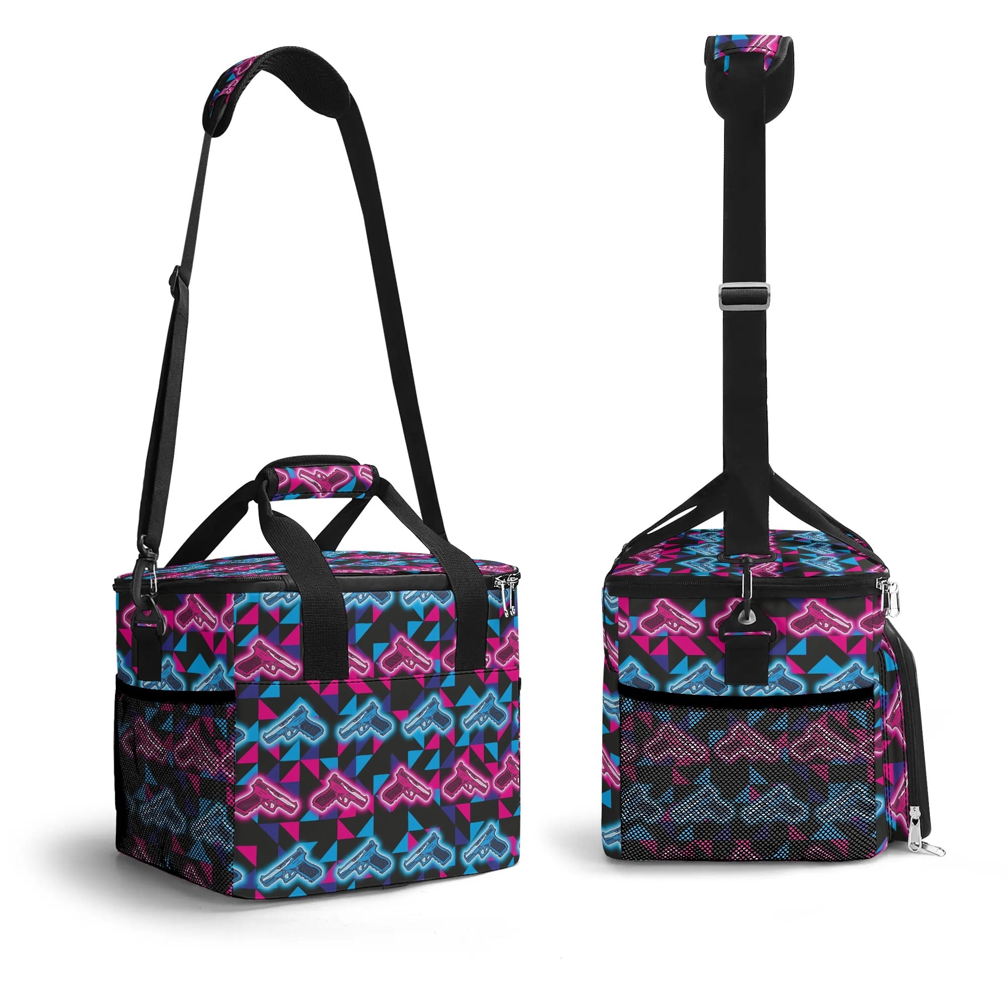 Neon Glocks Insulated Leakproof Cooler Bag Lunch Box