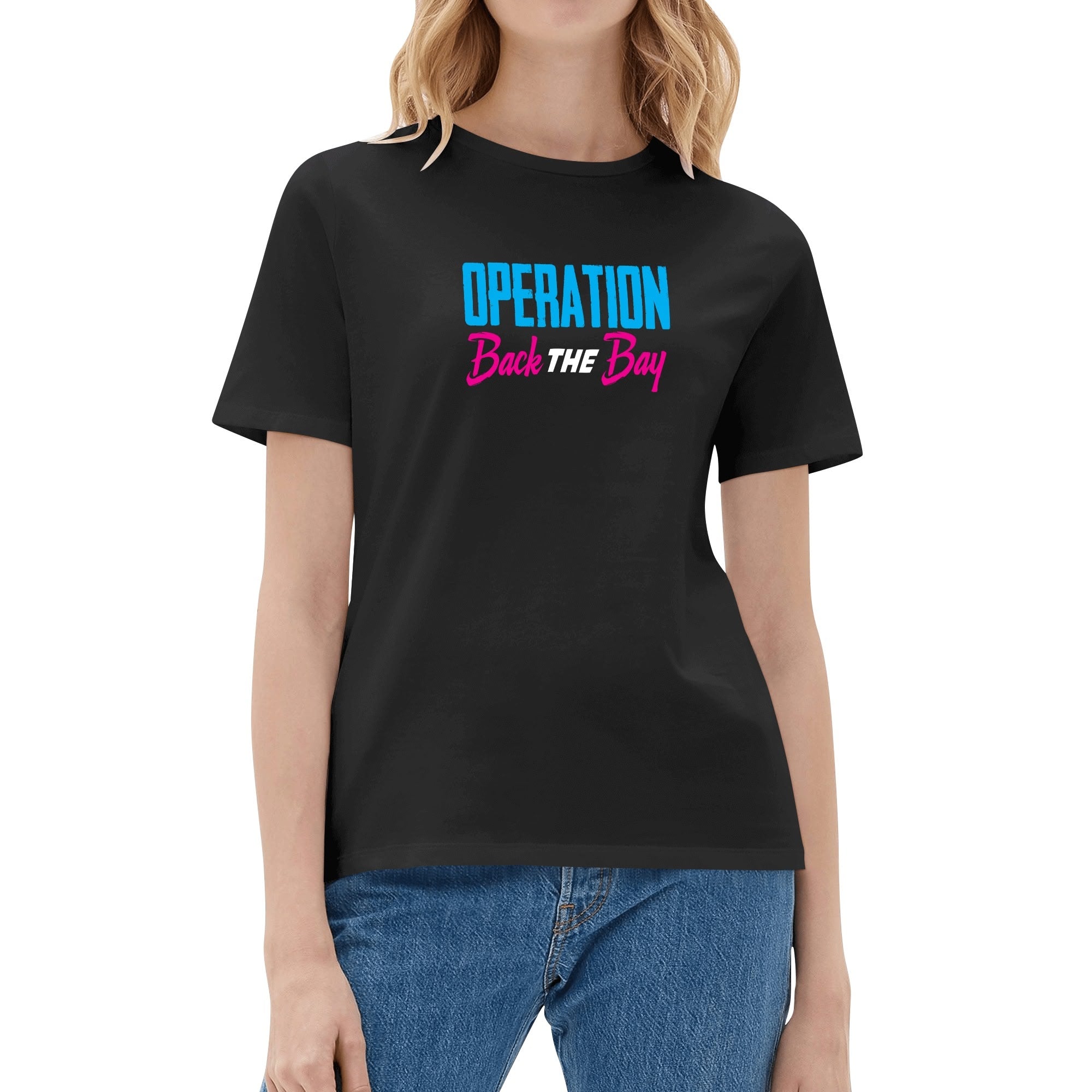 Womens Operation Back The Bay T Shirt