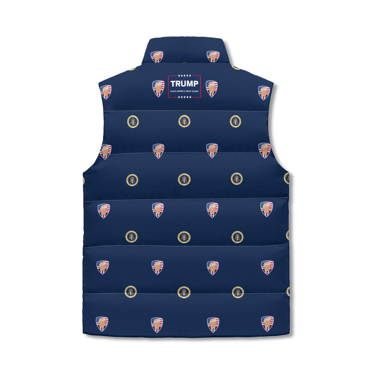 Trump Zip Up Puffer Vest