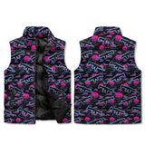 Miami Nights Zip Up Puffer Vest