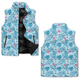 Party Like A Flockstar Zip Up Puffer Vest