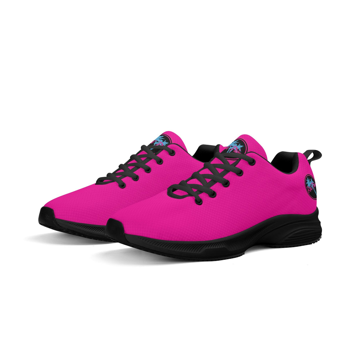 Hot Pink Rad Palm Running Shoes