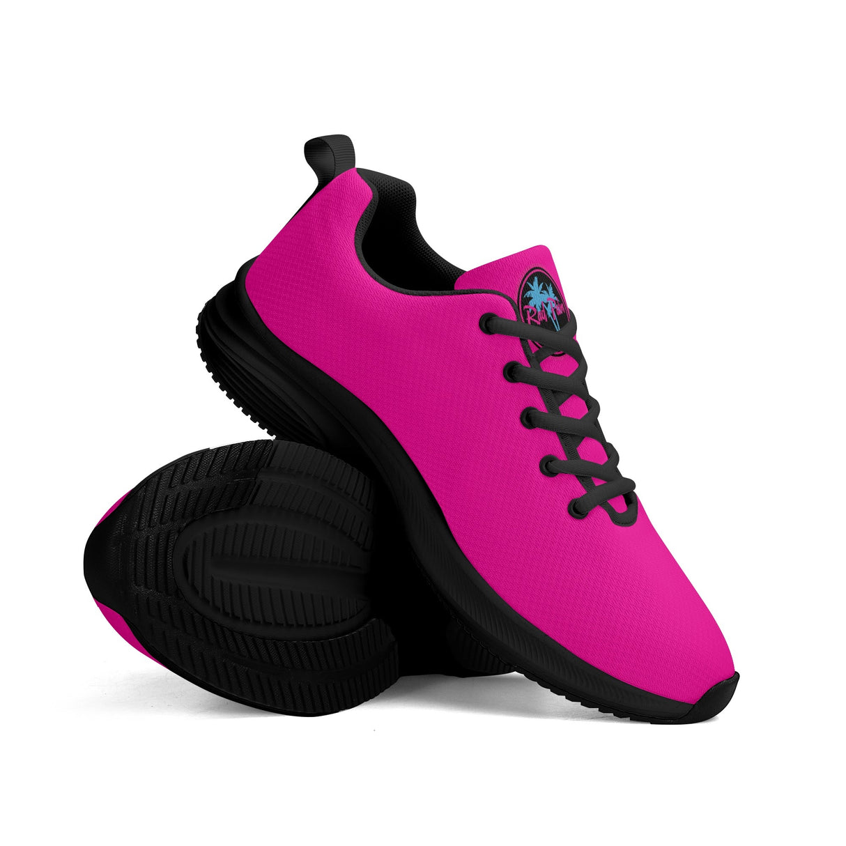 Hot Pink Rad Palm Running Shoes