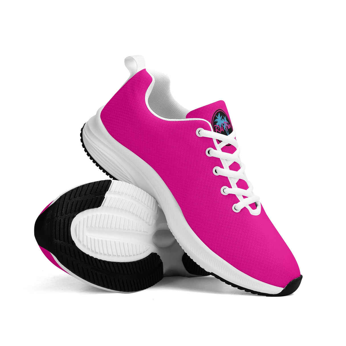 Hot Pink Rad Palm Running Shoes