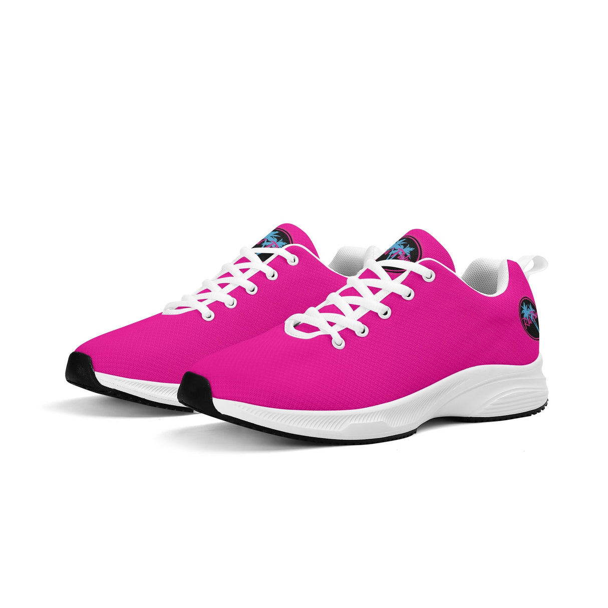 Hot Pink Rad Palm Running Shoes