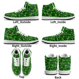 Shamrock Kicks Womens Premium PU Leather Sneakers-V2