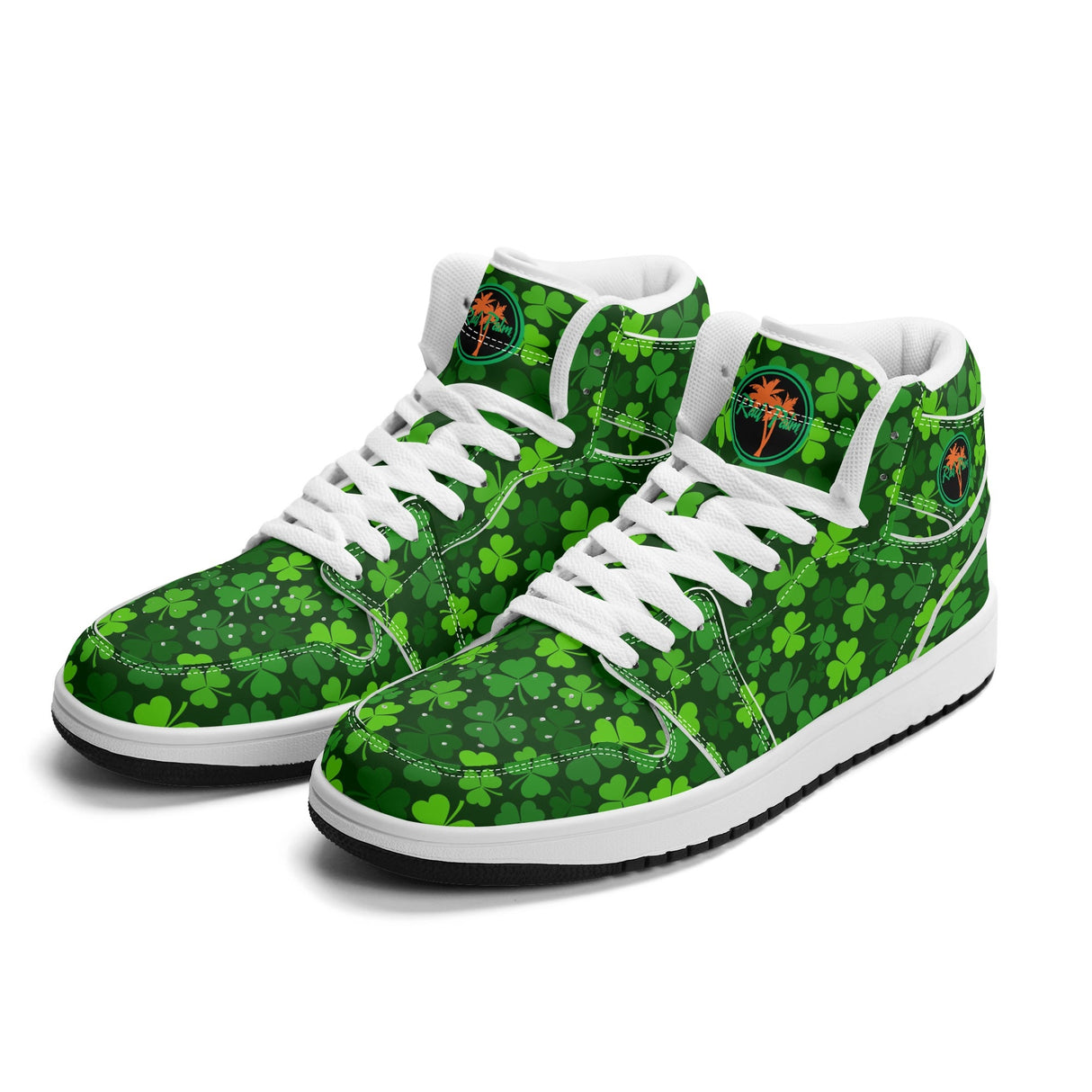 Shamrock Kicks Womens Premium PU Leather Sneakers-V2