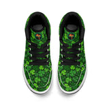 Shamrock Kicks Childrens Premium High Top Leather Sneakers