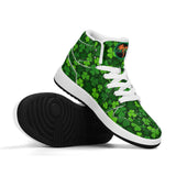 Shamrock Kicks Childrens Premium High Top Leather Sneakers