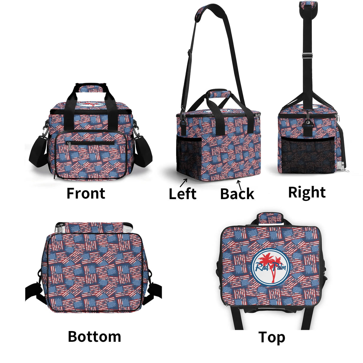 American Flag Leakproof Cooler Bag