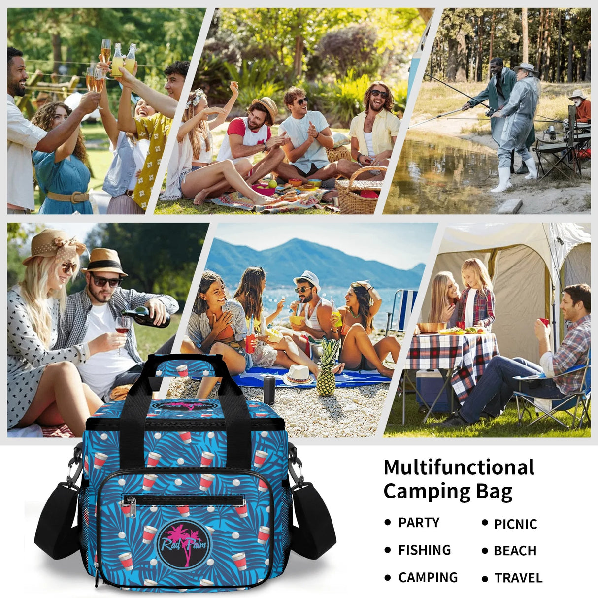 Beer Pong Champion Leakproof Cooler Bag