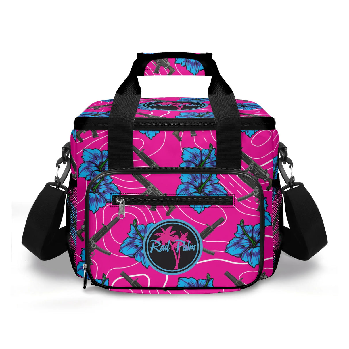 High Capacity Hibiscus Leakproof Cooler Bag