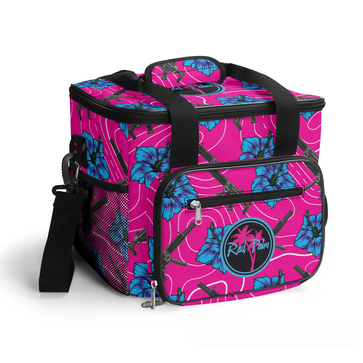 High Capacity Hibiscus Leakproof Cooler Bag