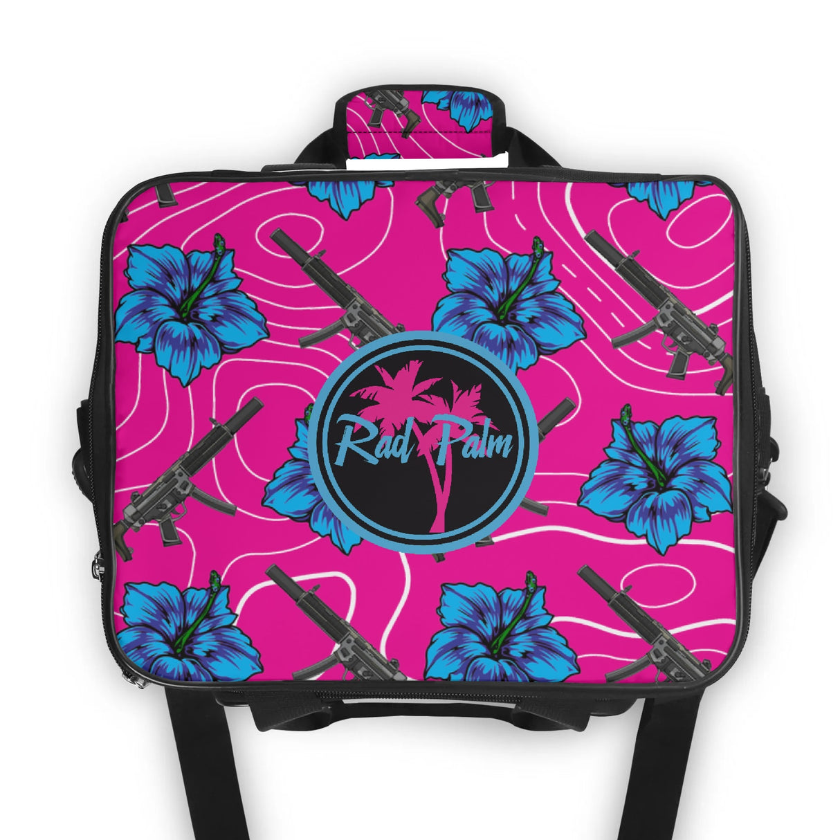 High Capacity Hibiscus Leakproof Cooler Bag