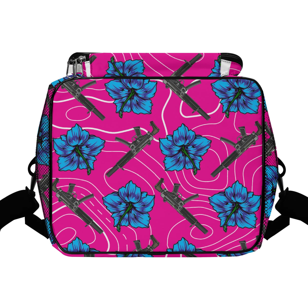 High Capacity Hibiscus Leakproof Cooler Bag