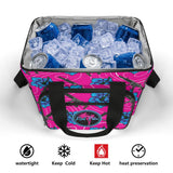 High Capacity Hibiscus Leakproof Cooler Bag